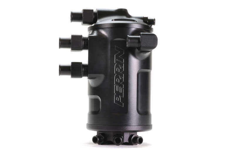 Subaru WRX Air Oil Separator - Perrin Performance - Black - `02-`21